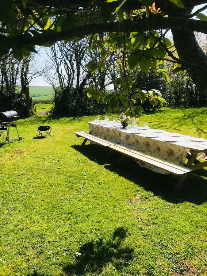 The Barn, Higher Boden, Manaccan, Helston, Cornwall Esterno foto